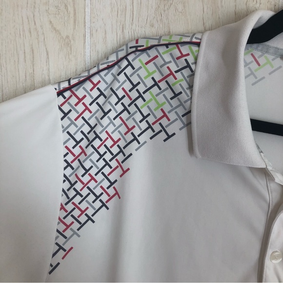 Adidas Golf ClimaCool Performance Torrey Pines White Polo Shirt - Picture 3 of 9